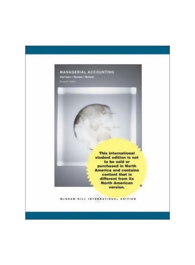 Managerial Accounting english 01 Feb 2005 
