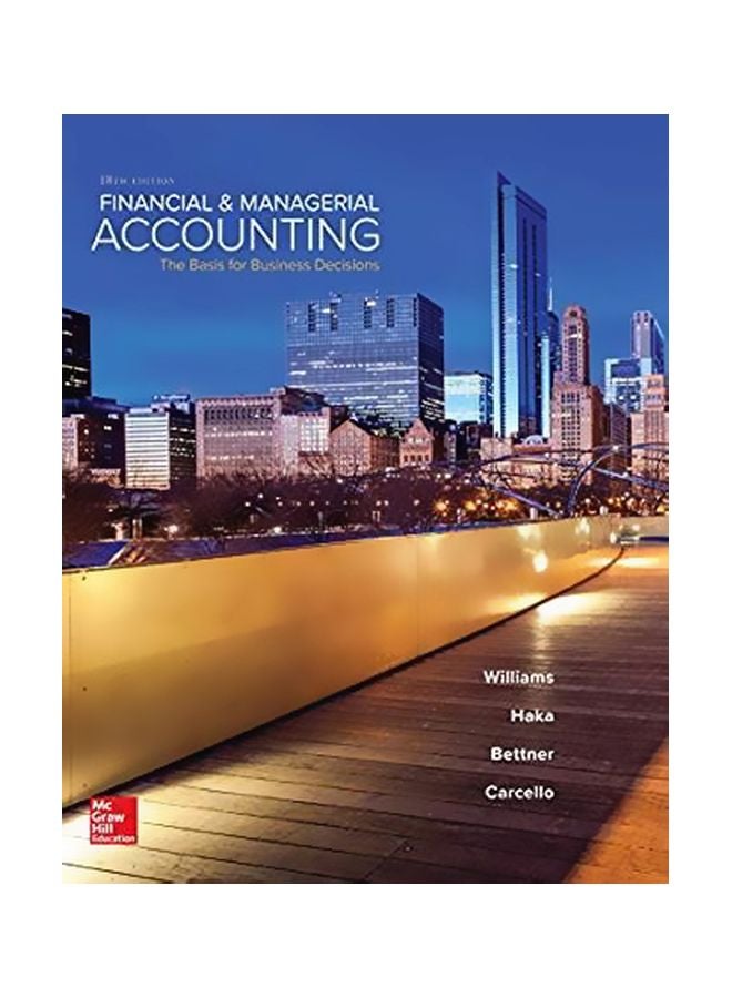 Financial And Managerial Accounting Hardcover English by Williams, Jan. R - 16 January 2017