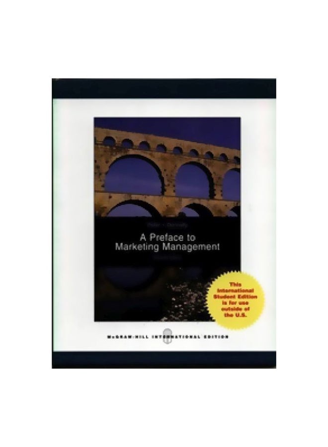 Preface To Marketing Management Paperback English by J. Paul Peter - 01 Nov 2007 