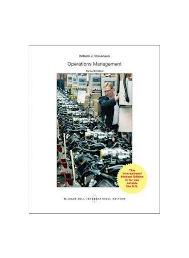 Operations Management paperback english - 14-01-2018 