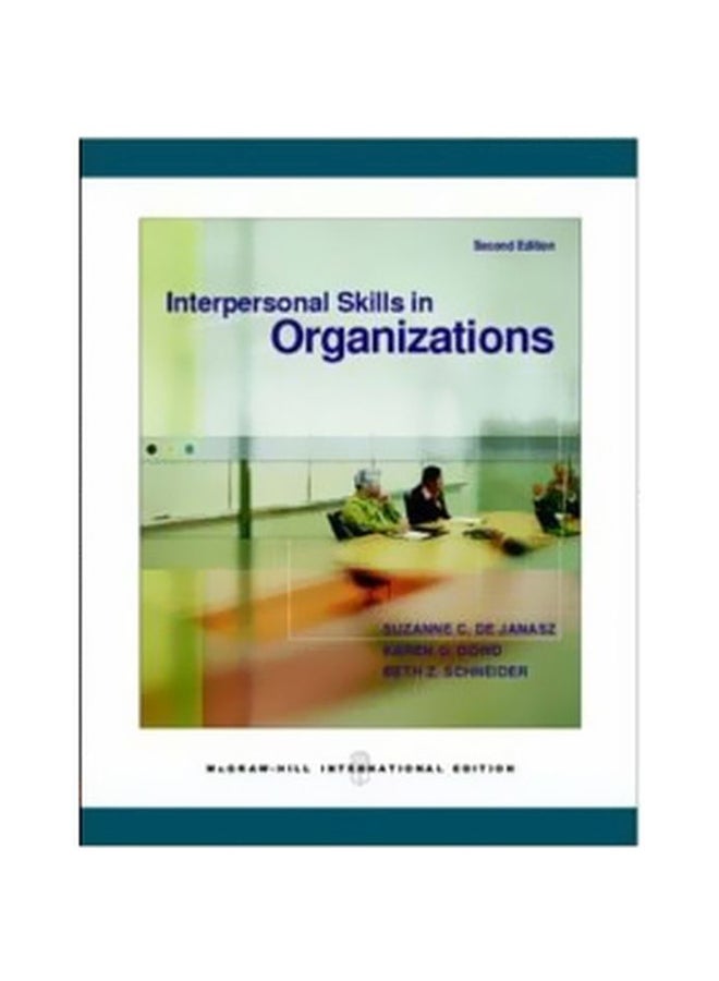 Interpersonal Skills In Organization paperback english - 01 Jun 2005 