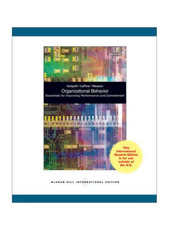 Organizational Behavior: Essentials For Improving Performance And Commitment paperback english - 01 Feb 2009 
