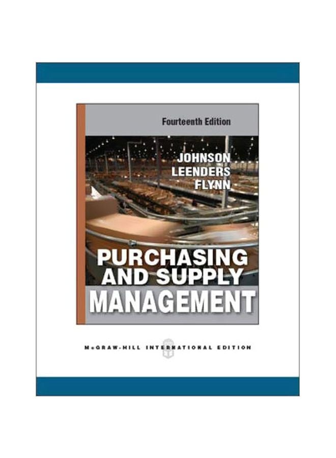 Purchasing And Supply Management paperback english - 19-May-11