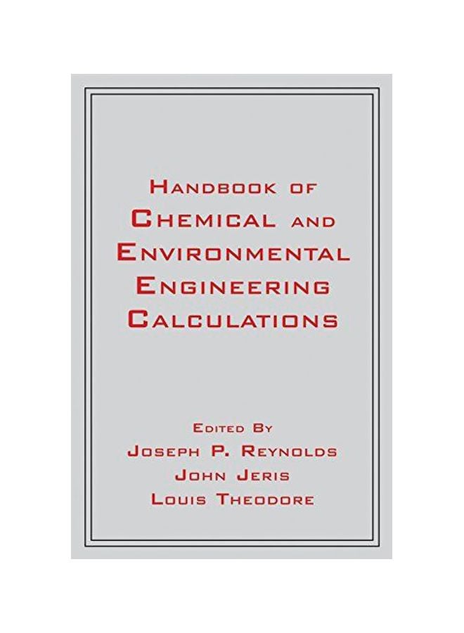 Handbook Of Chemical And Environmental Engineering Calculations hardcover english - 2002-06-15