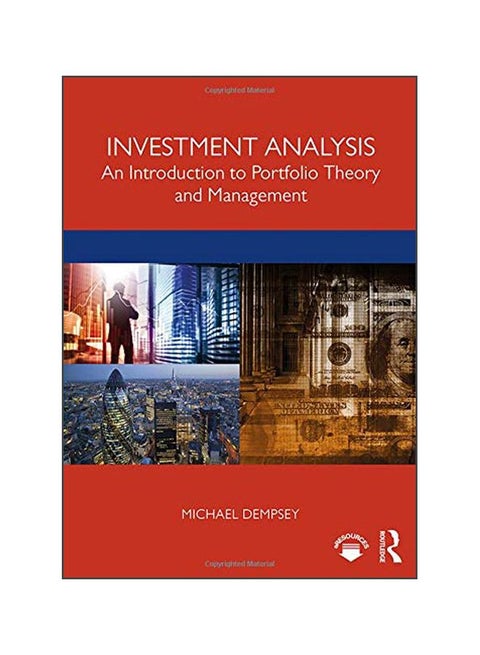 Investment Analysis: An Introduction To Portfolio Theory And Management paperback english