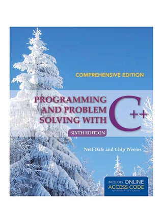 Programming And Problem Solving With C++ Paperback 6 paperback english - 41386 - v1583409033/N35346579A_1