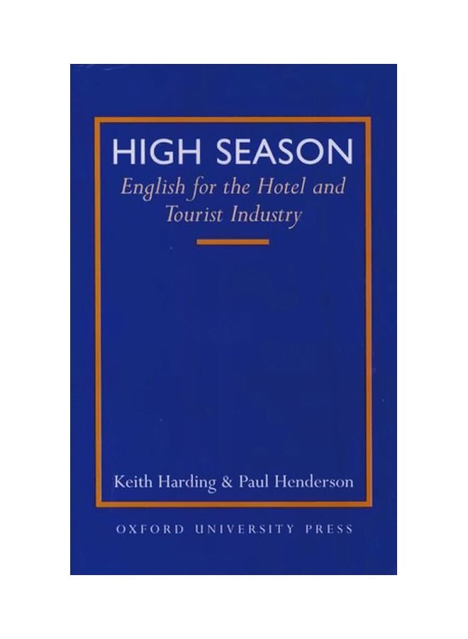 High Season: English For The Hotel And Tourist Industry audio_book english - 34529.0