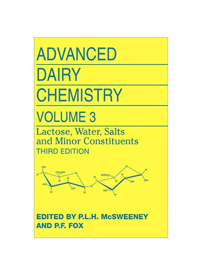 Advanced Dairy Chemistry: Volume 3 paperback english