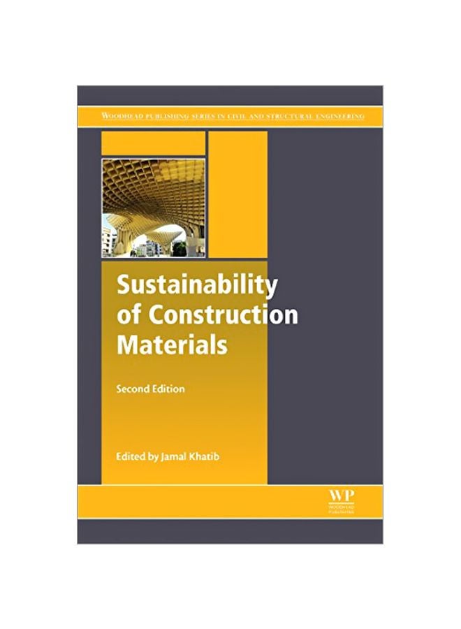 Sustainability Of Construction Materials paperback english - 12 Sep 2016 