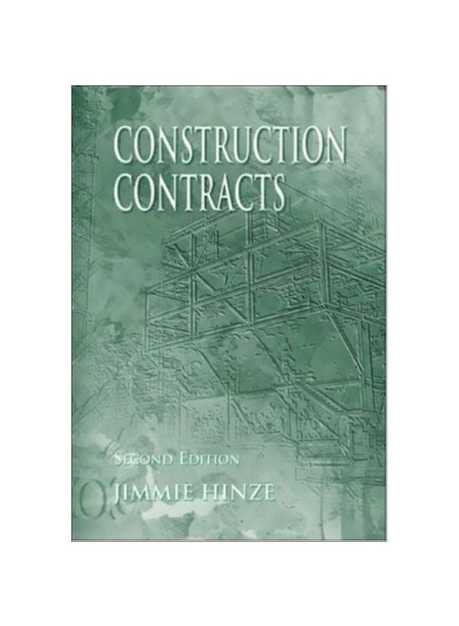 Construction Contracts Paperback English by Jimmie W. Hinze - 01 Jan 2001 