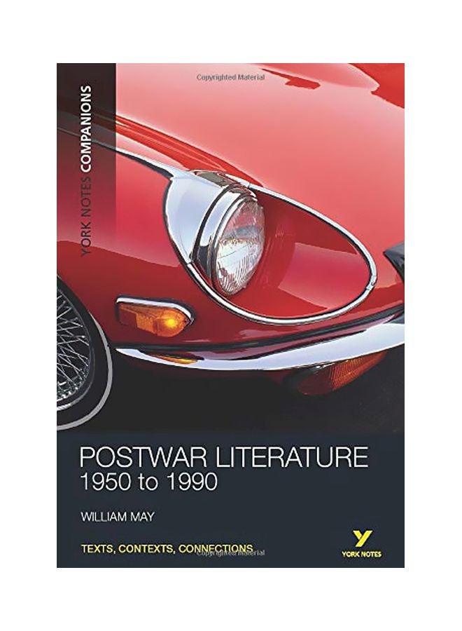 Postwar Literature, 1950 To 1990: Texts, Contexts, Connections paperback english - 40383.0 