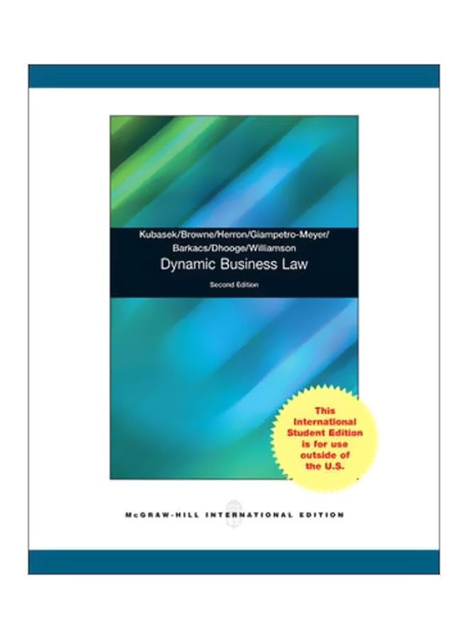 Dynamic Business Law paperback english - 01 Feb 2011 