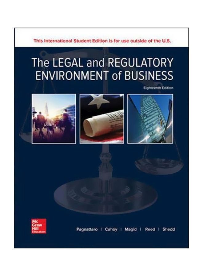The Legal And Regulatory Environment Of Business paperback english - 03 Jan 2018 