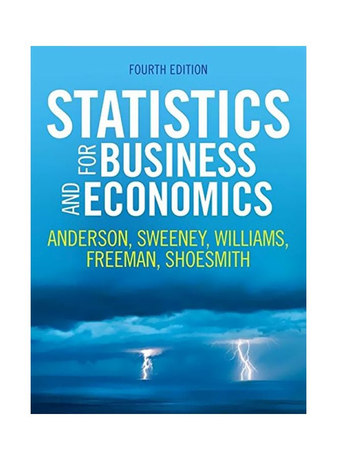 Statistics For Business And Economics paperback english - 26 Jan 2017