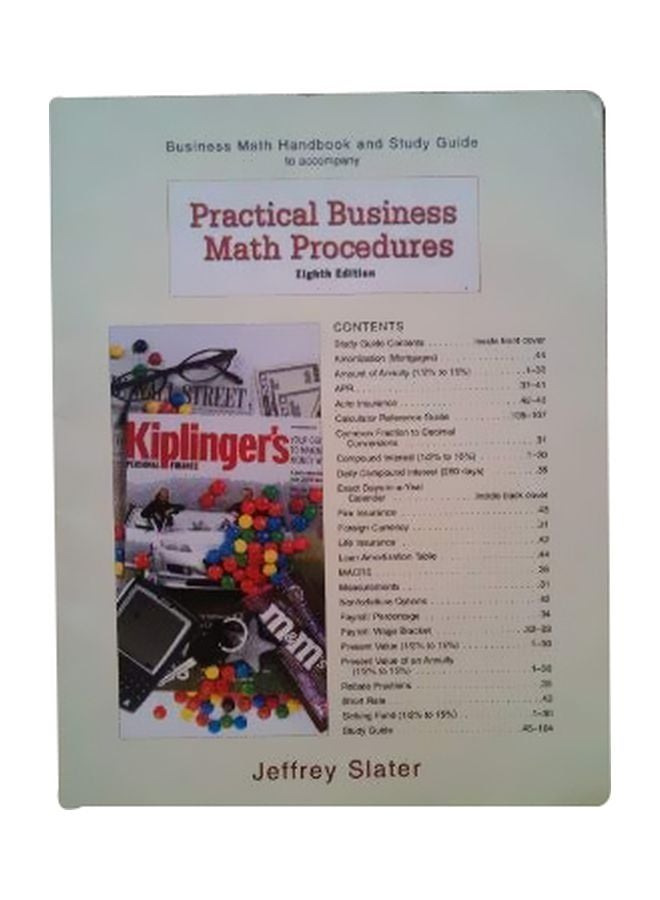 Practical Business Math Procedures English by Jeffrey Slater 