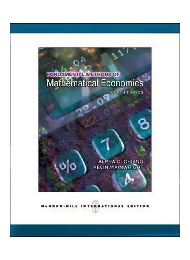 Fundamental Methods Of Mathematical Economics Paperback English by Kevin Wainwright - 01 Dec 2006