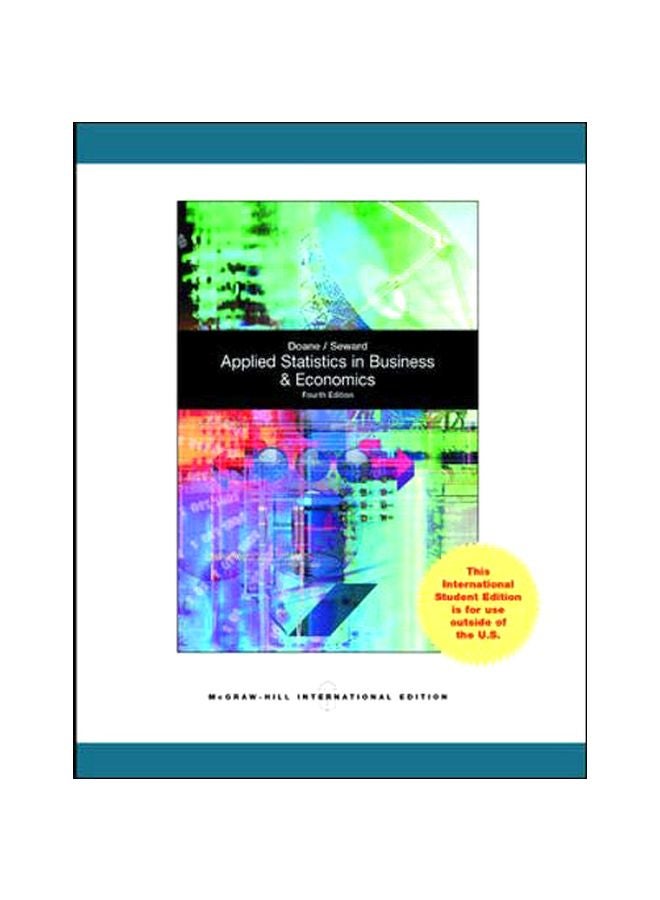 Applied Statistics In Business And Economics paperback english - 01 Feb 2012 