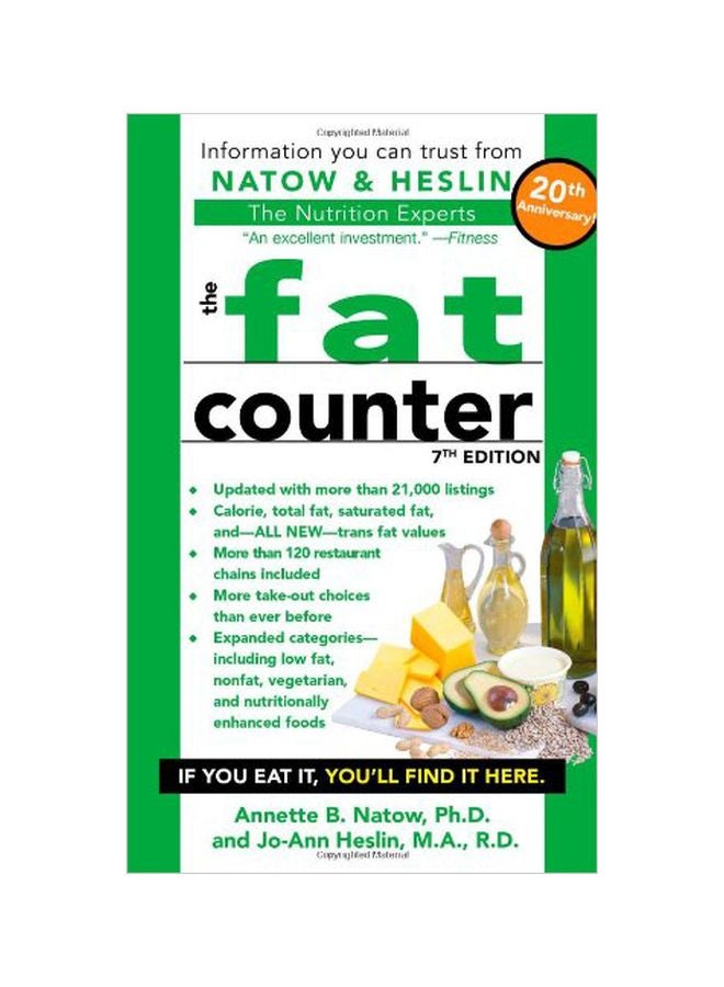 The Fat Counter : The Nutrition Expert paperback english - 39812.0 