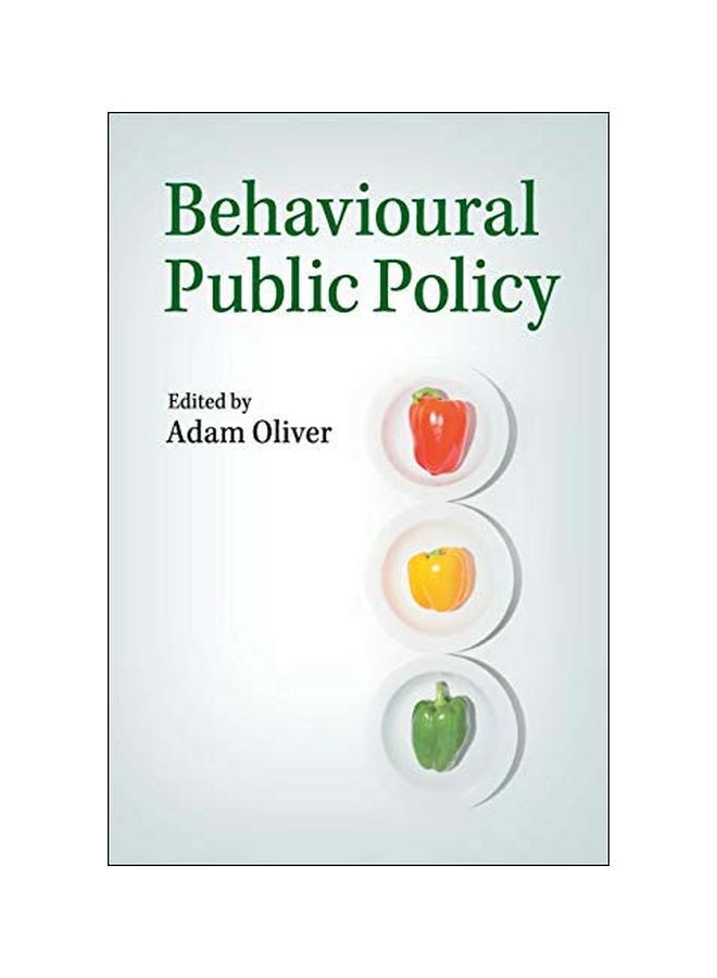Behavioural Public Policy paperback english - 03 Apr 2018 