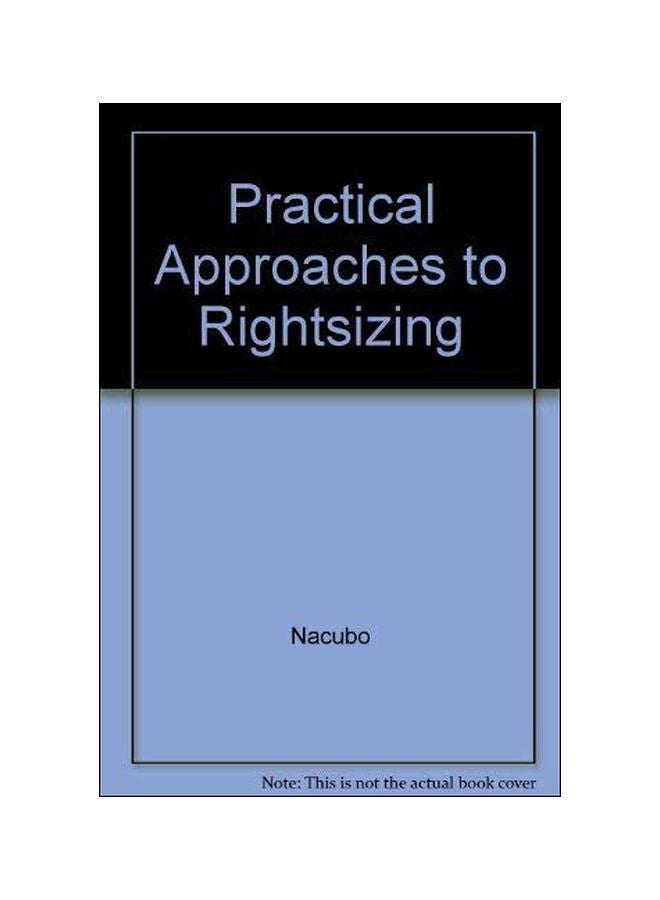 Practical Approaches To Rightsizing paperback english - 01 Jul 1992 