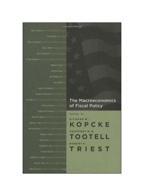 The Macroeconomics Of Fiscal Policy hardcover english - 01 Feb 2006