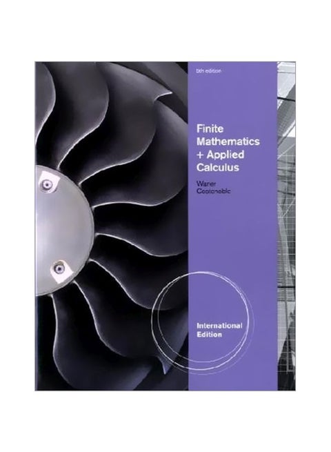 Finite Math And Applied Calculus paperback english - 40275.0
