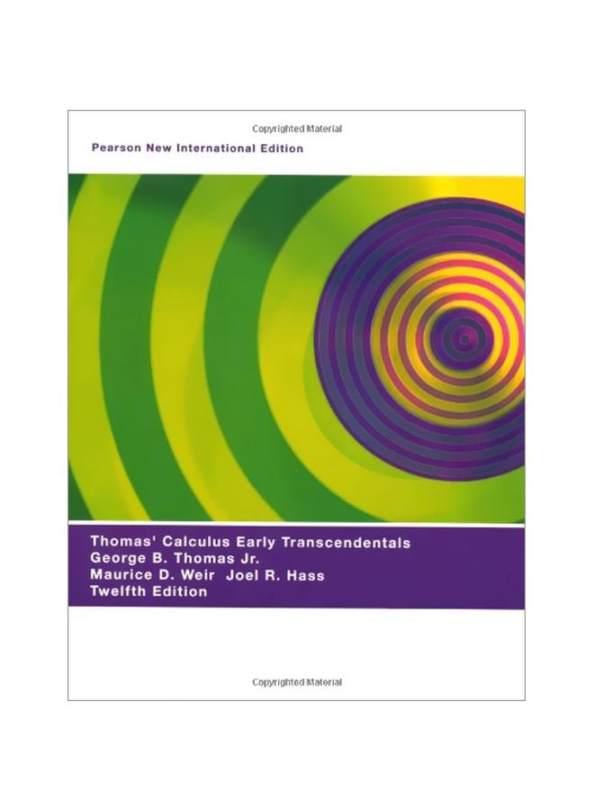 null - Thomas' Calculus: Early Transcendentals paperback english - 41484.0 - Image 1