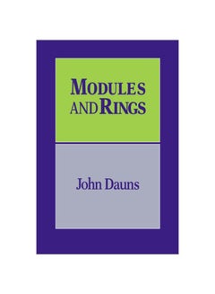 Modules And Rings paperback english - 39597.0 