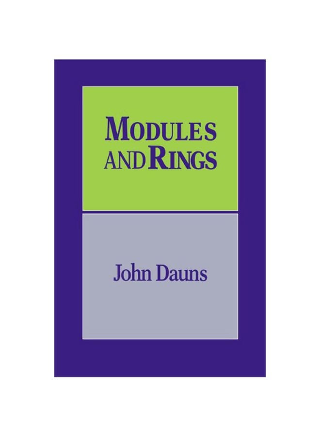 Modules And Rings paperback english - 39597.0