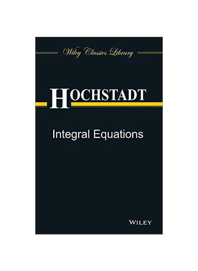 Integral Equations Paperback English - 41669