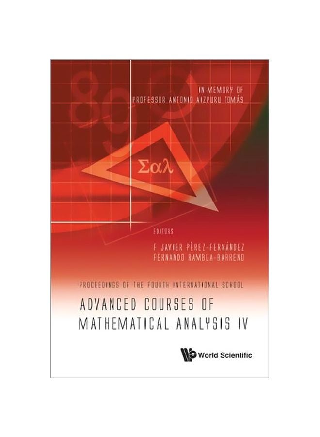 Advanced Courses Of Mathematical Analysis IV hardcover english - 40877.0