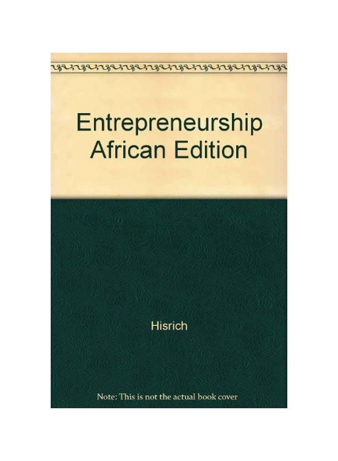 Entrepreneurship : African Edition paperback english - 2009 