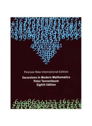 Excursions In Modern Mathematics Paperback English by Peter Tannenbaum - 41485.0 - v1583409180/N35351640A_1