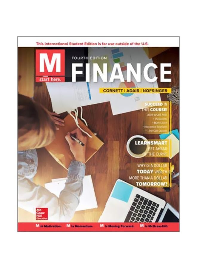 Finance Paperback English by Marcia Cornett - 19 Jun 2018 