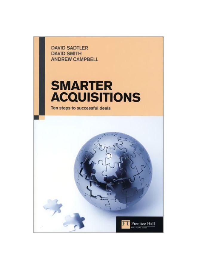 Smarter Acquisitions: Ten Steps To Successful Deals paperback english - 24 Jul 2008