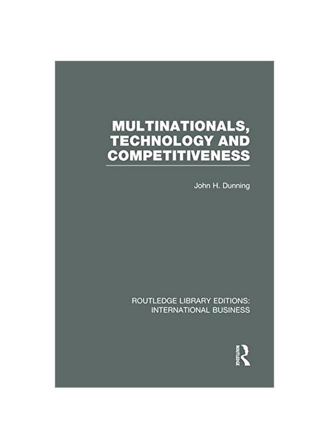 Multinationals, Technology & Competitiveness paperback english - 25 Jun 2015