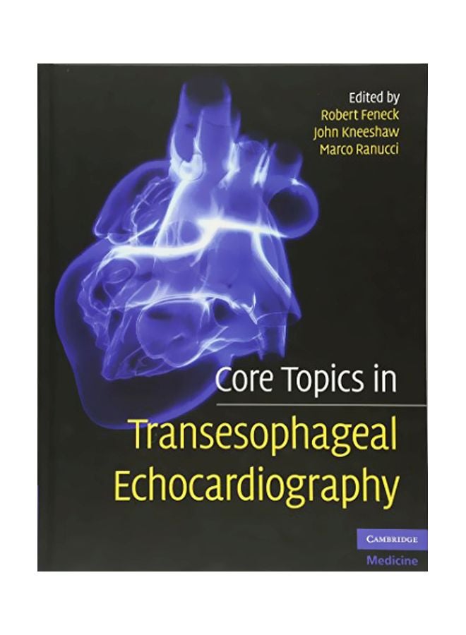 Core Topics In Transesophageal Echocardiography Hardcover English - 24 May 2010 