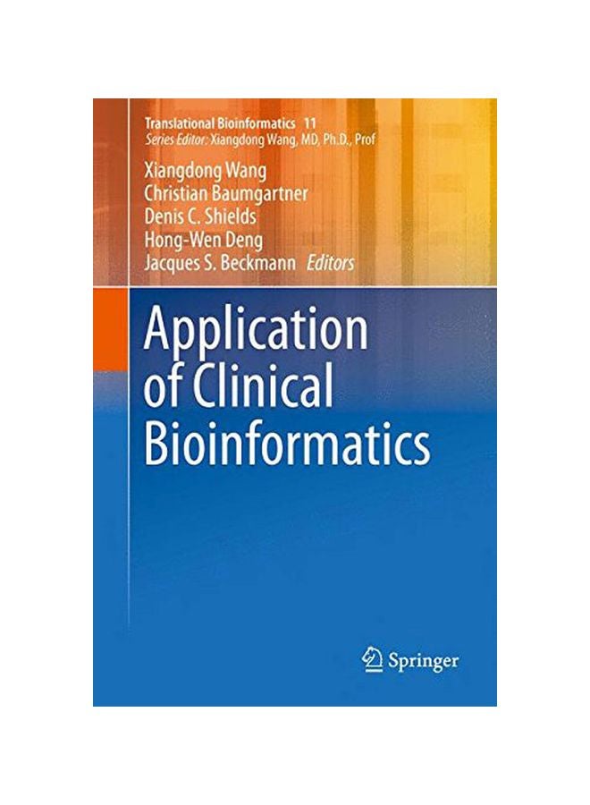 Application Of Clinical Bioinformatics hardcover english - 13 Apr 2016 