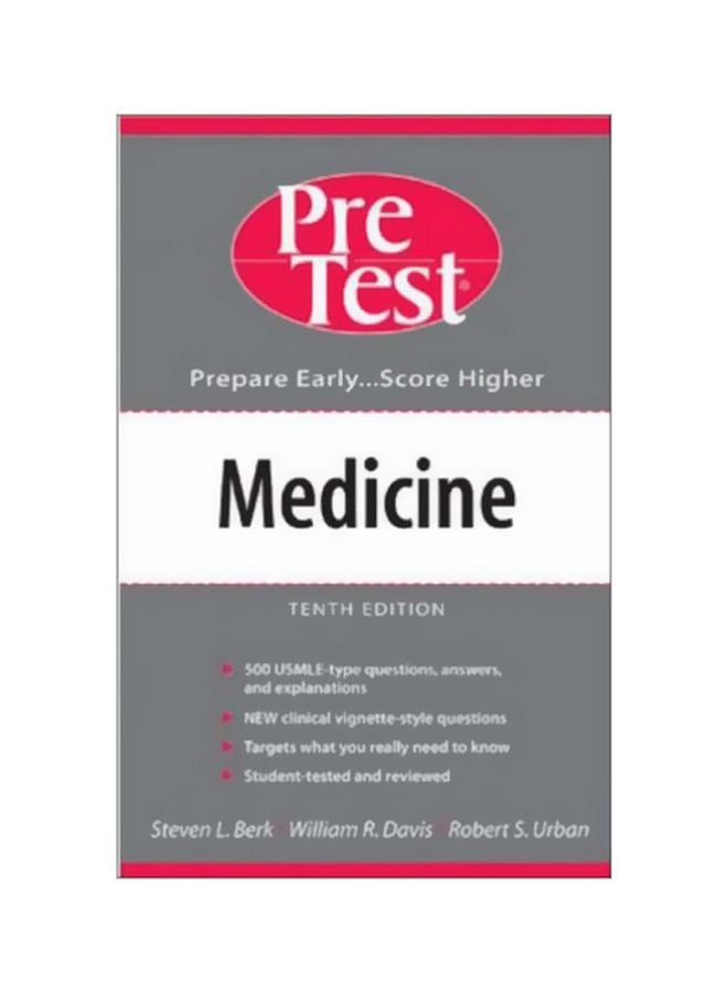 Medicine: Pre Test Prepare Early Score High paperback english - 01 Nov 2003 