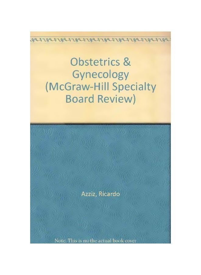 Obstetrics And Gynecology paperback english - 01 Jan 2007 