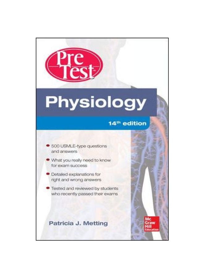 Pre Test Physiology Paperback English by Patricia J. Metting - 41686.0 