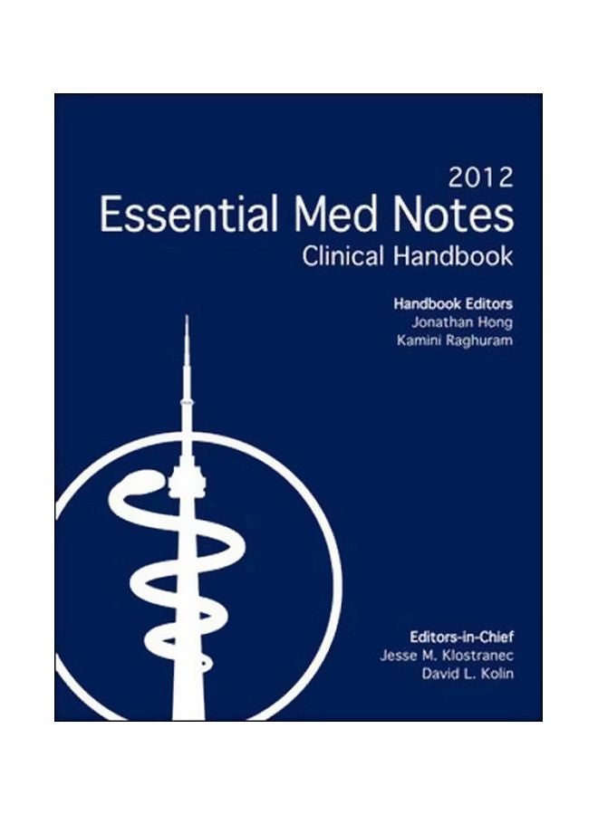 The Essential Med Notes Clinical Handbook 2012 paperback english - 09 Apr 2012