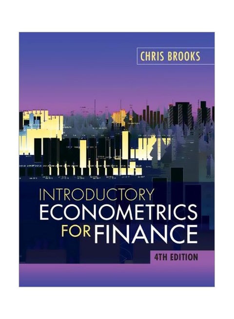 Introductory Econometrics For Finance Paperback English by Chris Brooks - 43552