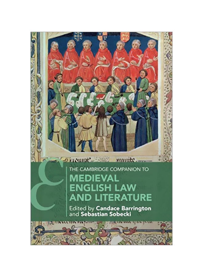 The Cambridge Companion To Medieval English Law And Literature paperback english 