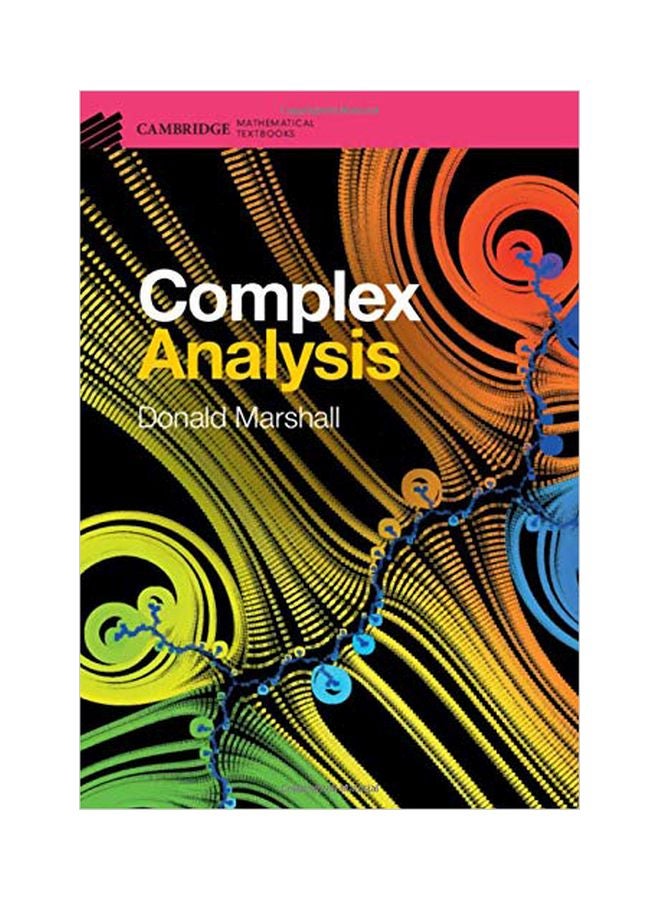 Complex Analysis Hardcover English by Donald E. Marshall 