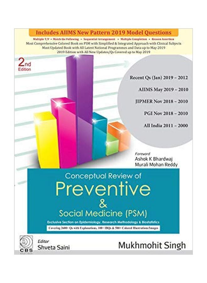 Conceptual Review Of Preventive And Social Medicine paperback english