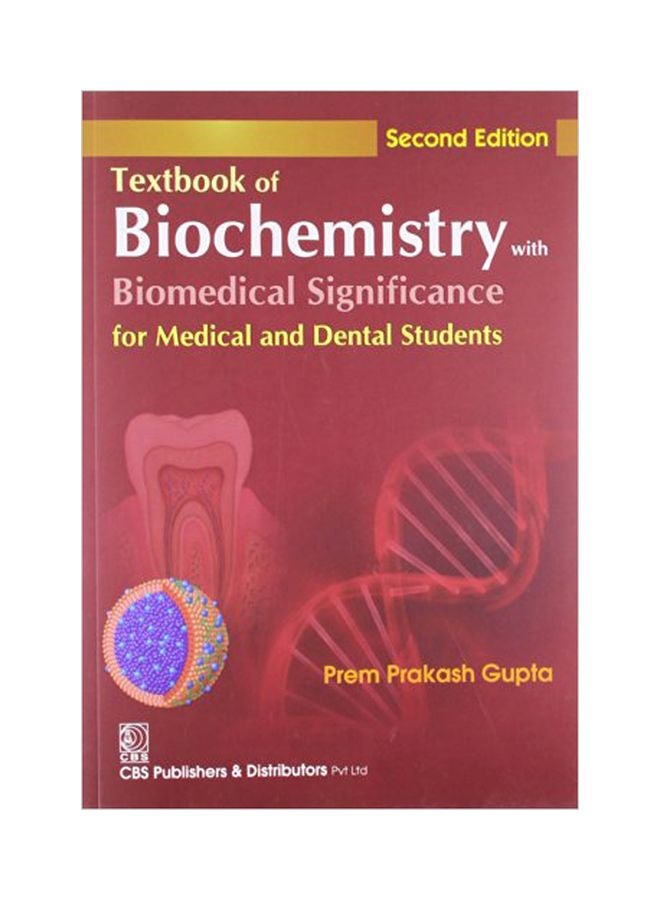 Textbook Of Biochemistry With Biomedical Significance For Medical And Dental Students Paperback English - 41424.0 