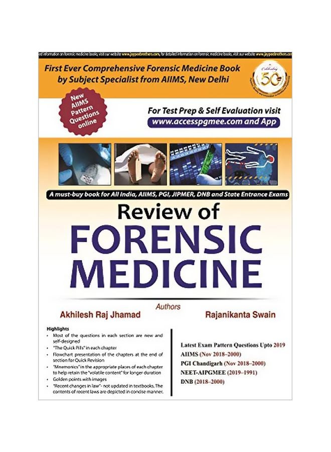 Review Of Forensic Medicine paperback english