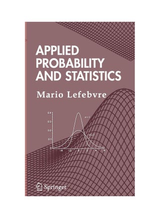 Applied Probability And Statistics hardcover english - 38875.0 - v1583409307/N35368430A_1
