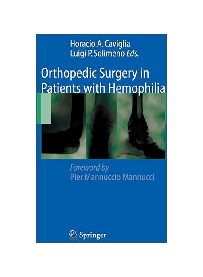 Orthopedic Surgery In Patients With Hemophilia Hardcover English - 01 Jul 2008 